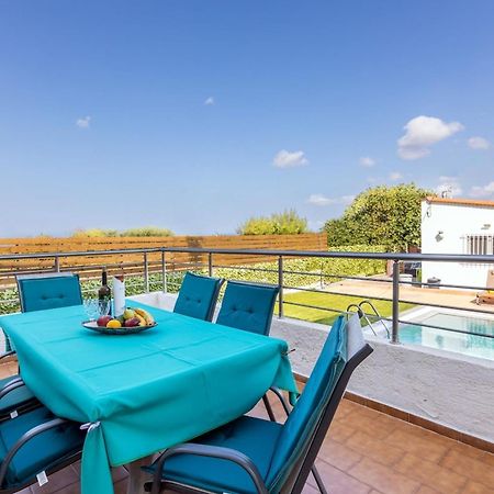 Amazing Villa Chrysanthi With Private Pool In Heraklion Epano Vathia Exterior photo